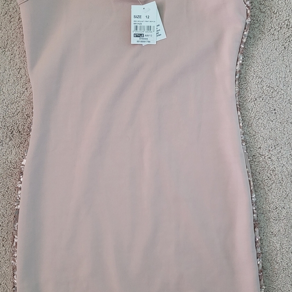 Quiz dress,Gold color, - Picture 4 of 4